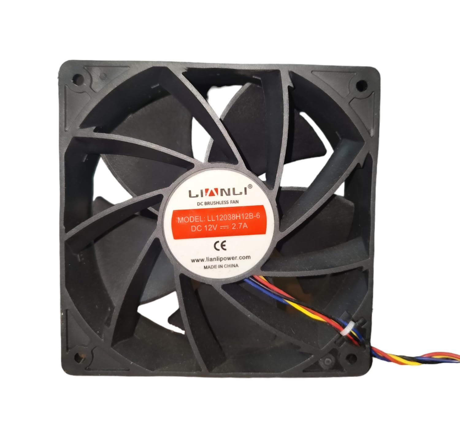 LIANLI 140mm DC 12V Brushless Cooling Fan with PWM 4 pin Connector and upto 7500 RPM Ideal for crypto mining setup-Black (B09QQR1WJW) Amazon Price History, Amazon Price Tracker