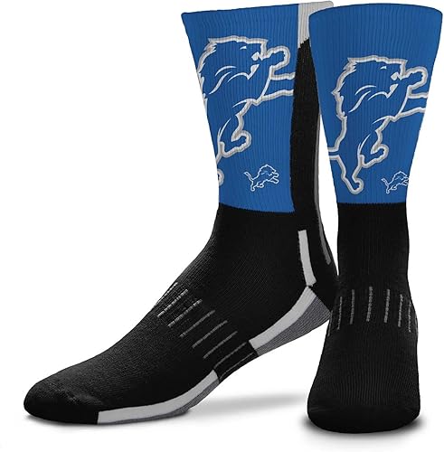 Miniatura 26 de For Bare Feet NFL Adult Curve Socks - Game Day Apparel - Machine Washable - Warm & Cold Weather - Comfort and Style for Men Color del