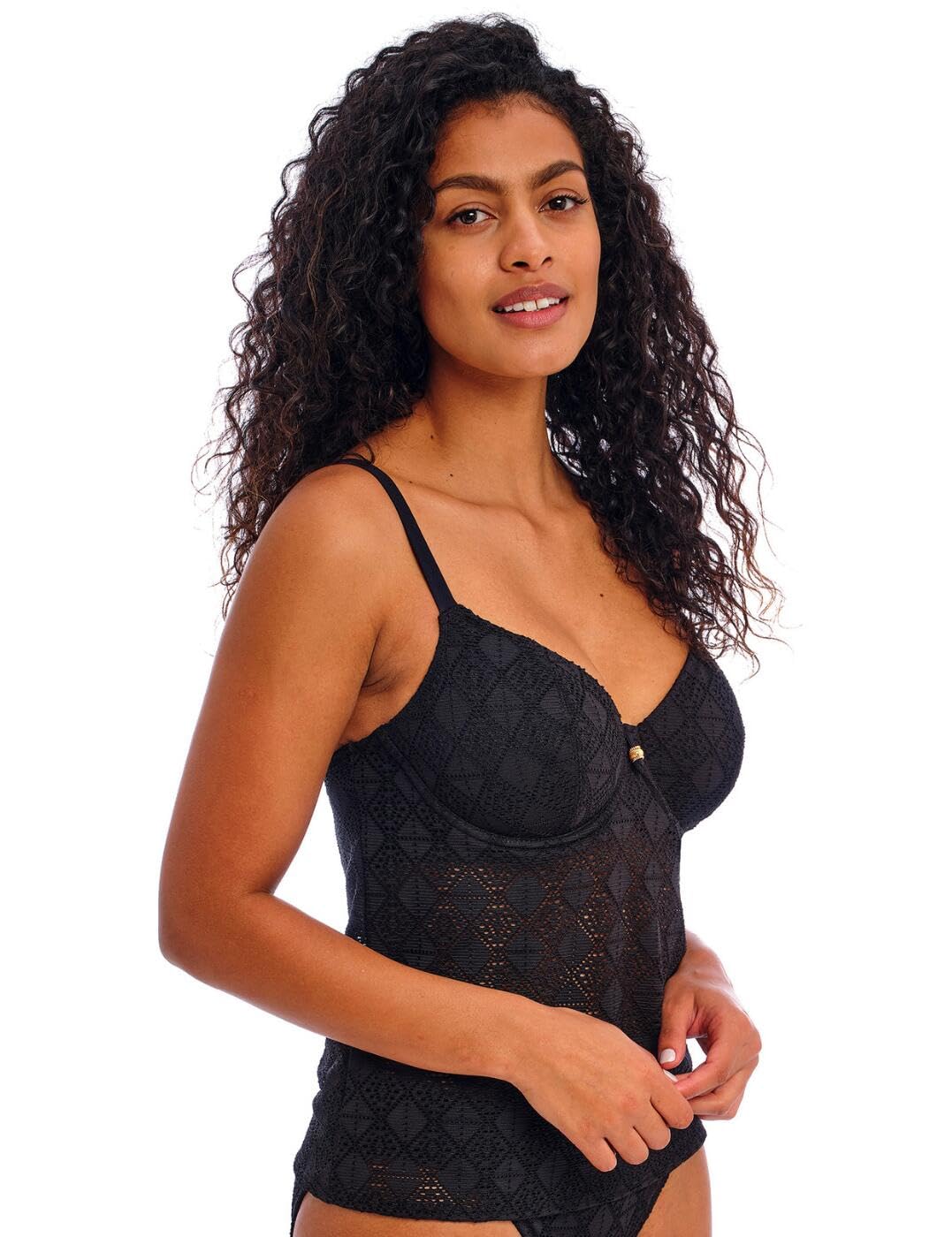Freya - Haut de Maillot de Bain Tankini Nomad Nights Noir - 95D