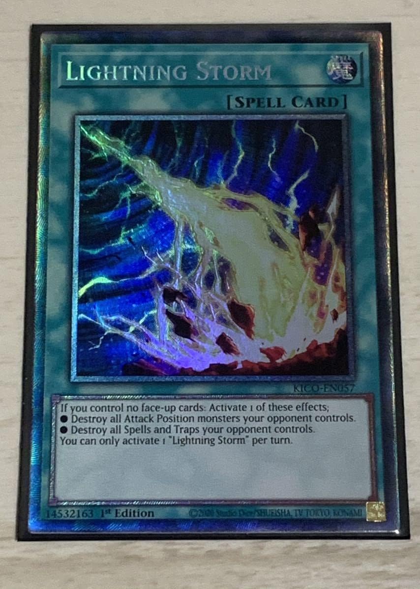 遊戯王 英語版 ライトニング・ストーム コレクターズレア csm.fi.cr