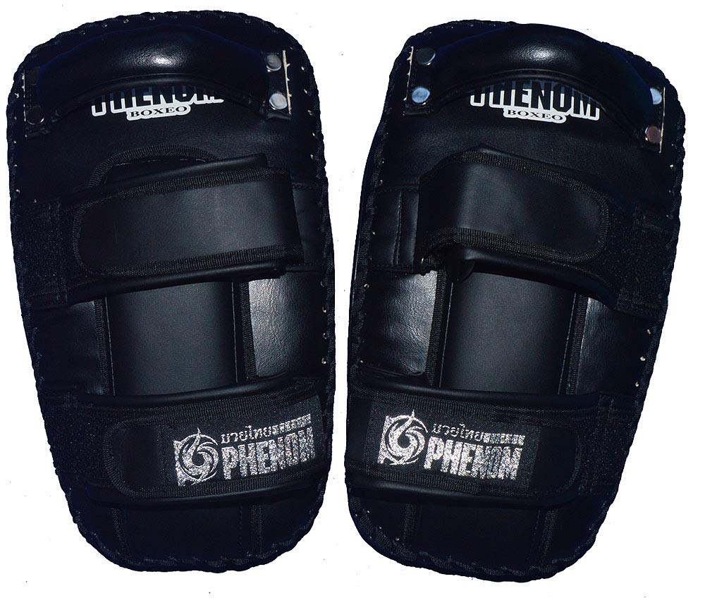 Amazon | PHENOM PHFM7 軽量湾曲キックミット（ペア）黒 ムエタイ