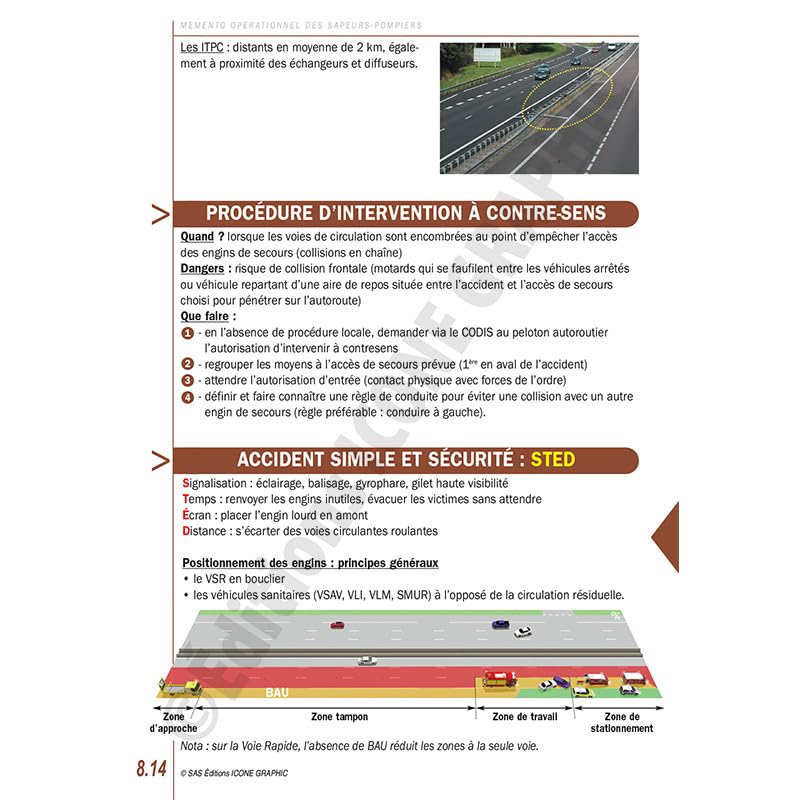 Mémento opérationnel à l'usage des sapeurs-pompiers