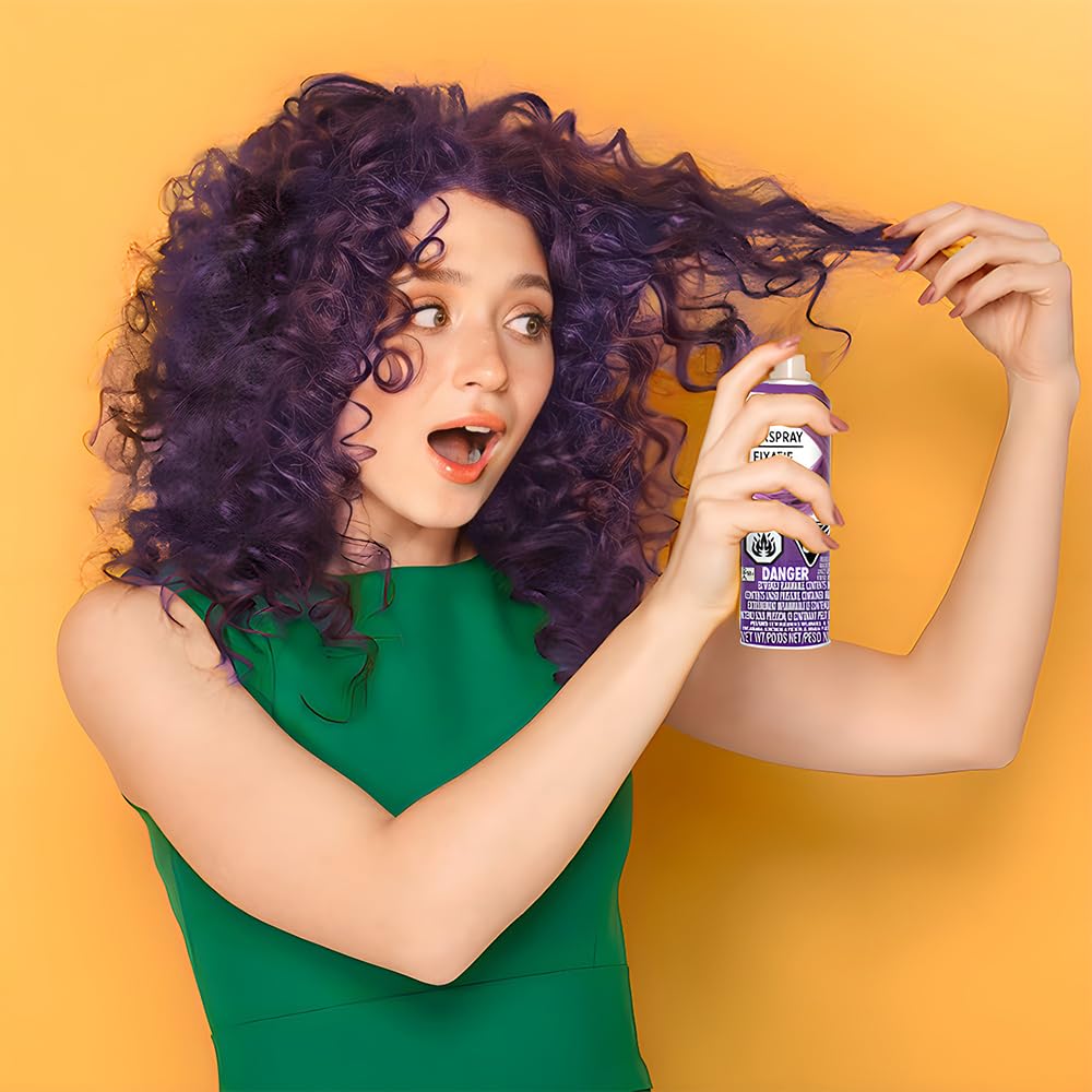 Amazon.com : Hypo-Allergenic Purple Hair Spray - 3 oz. - Perfect