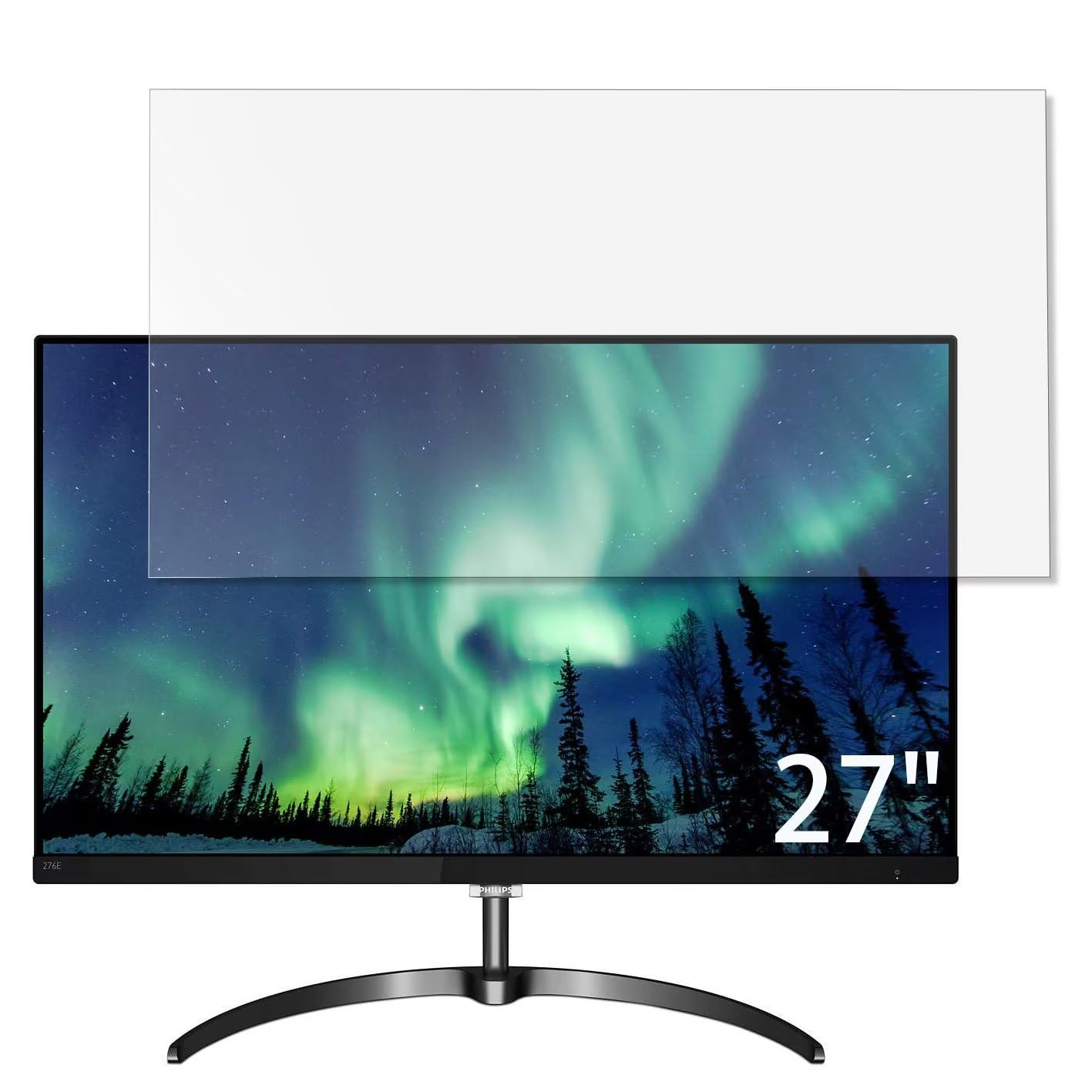 Amazon.co.jp: PHILIPS 276E8VJSB/11 27インチ 向け フィルム 超透明