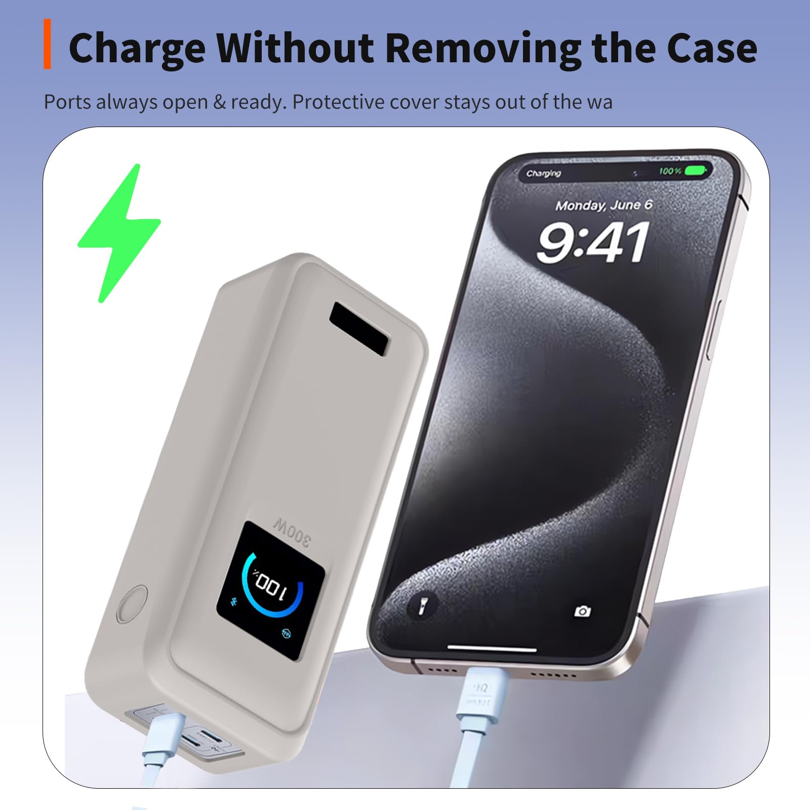 Amazon.com: Case for Anker Prime Power Bank(26250mAh 300W)– Soft
