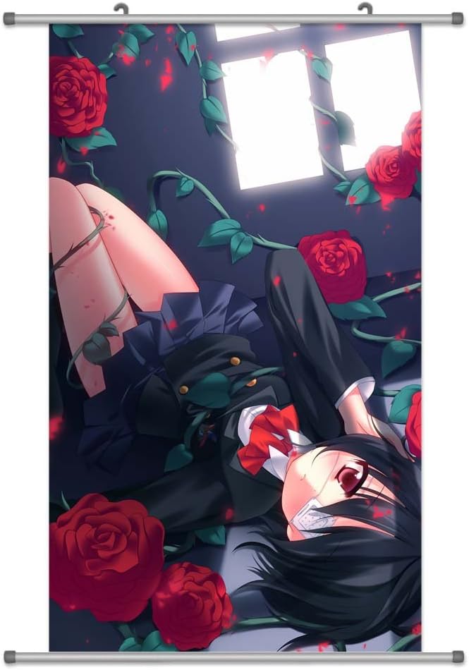 A Wide Variety of Another Anime Characters Wall Scroll Hanging Decor (Misaki Mei 2)