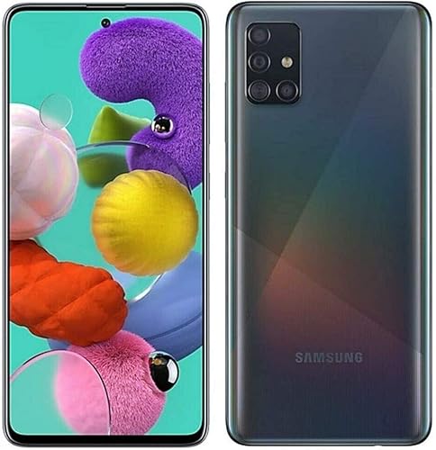 Samsung Galaxy A51 Verizon + GSM desbloqueado 128 GB Negro (Renovado)