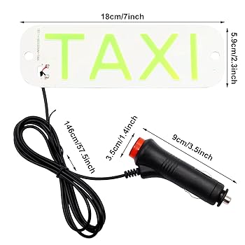 Amazon.co.jp: LEDタクシーライト 12V フロントガラス