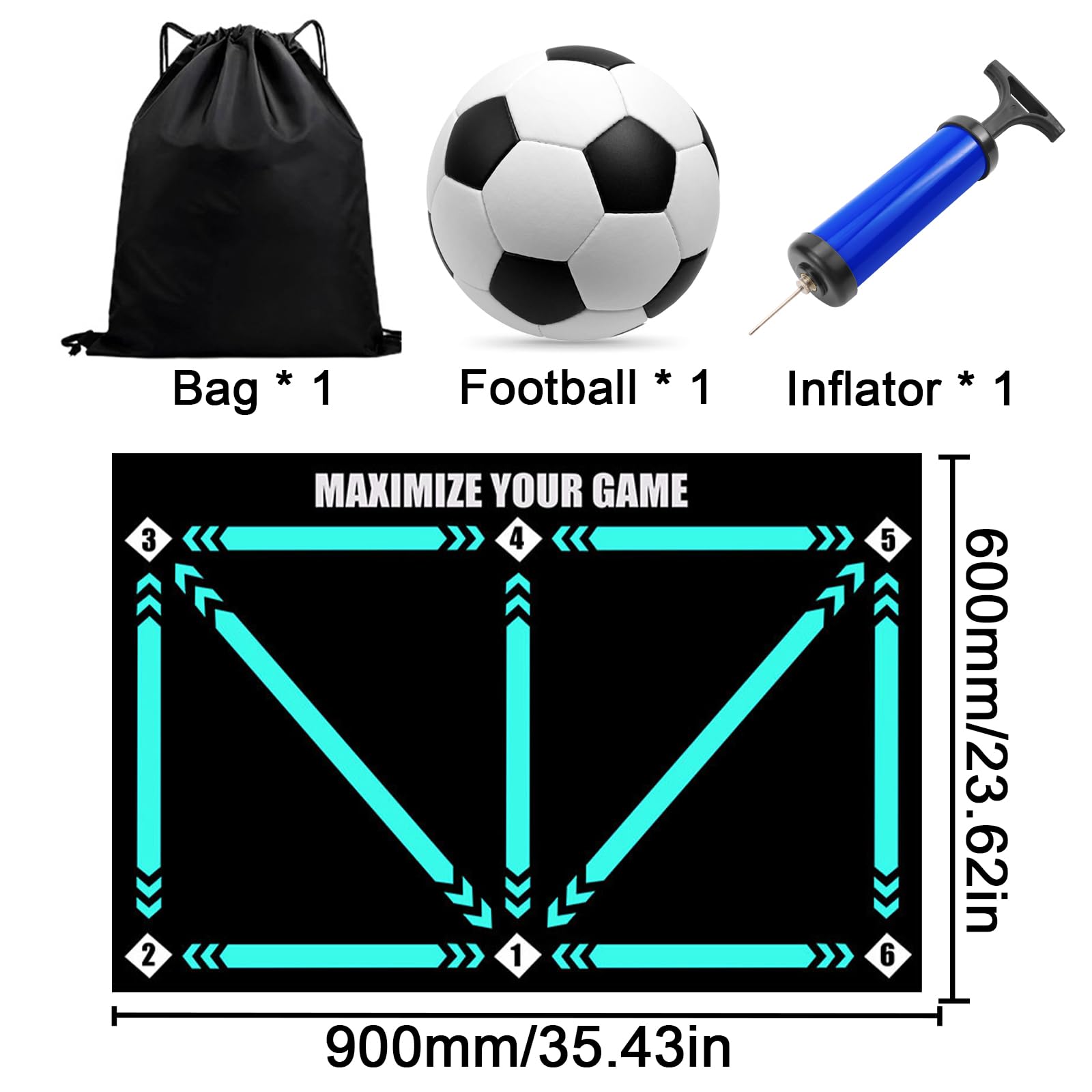 Tapis D’entraînement De Foot AFAIK – Bossez Vos Dribbles Chez Vous, Sans Bruit Et Sans Glisser !
