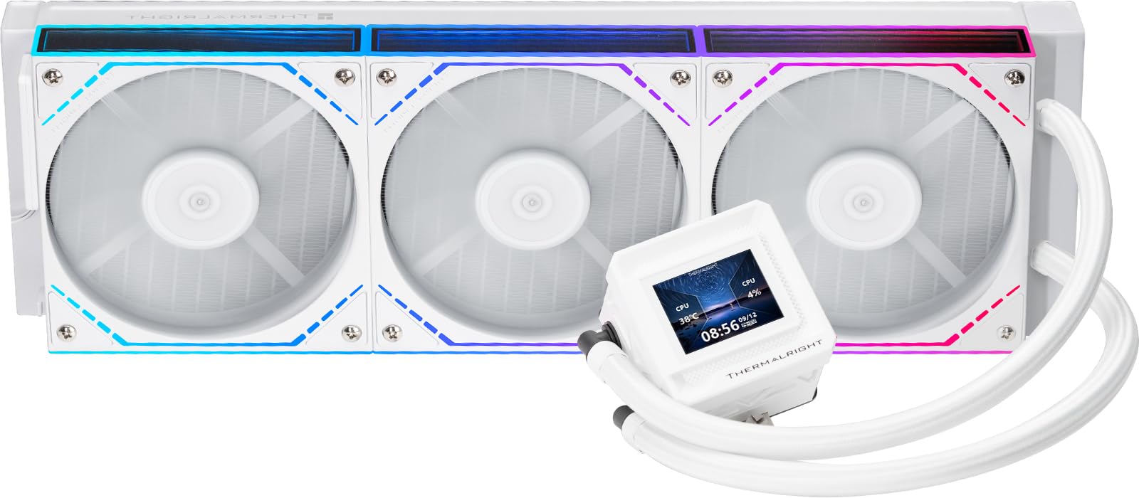 THERMALRIGHT FW360 SE ARGB V2 360mm AIO CPU Kühler, 2" LCD B