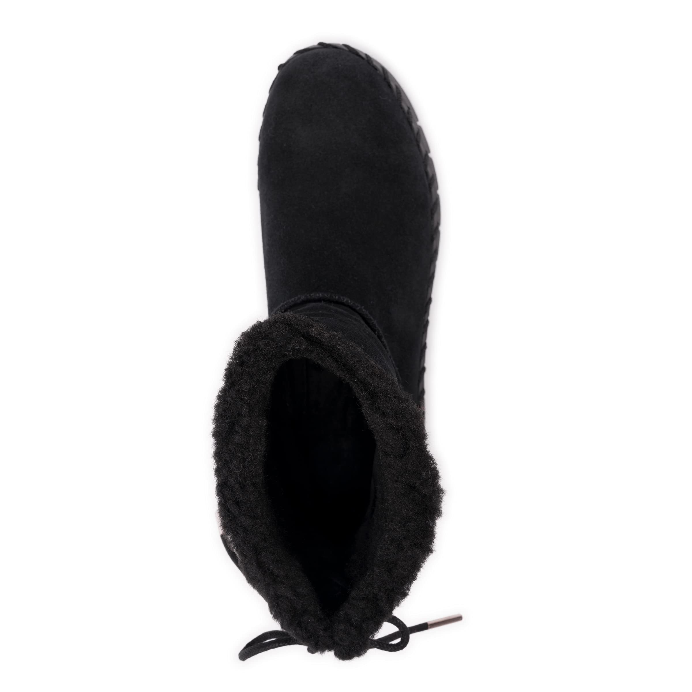 MUK LUKS Damskie buty Flexi Albany Fashion, Czarny, 37 EU