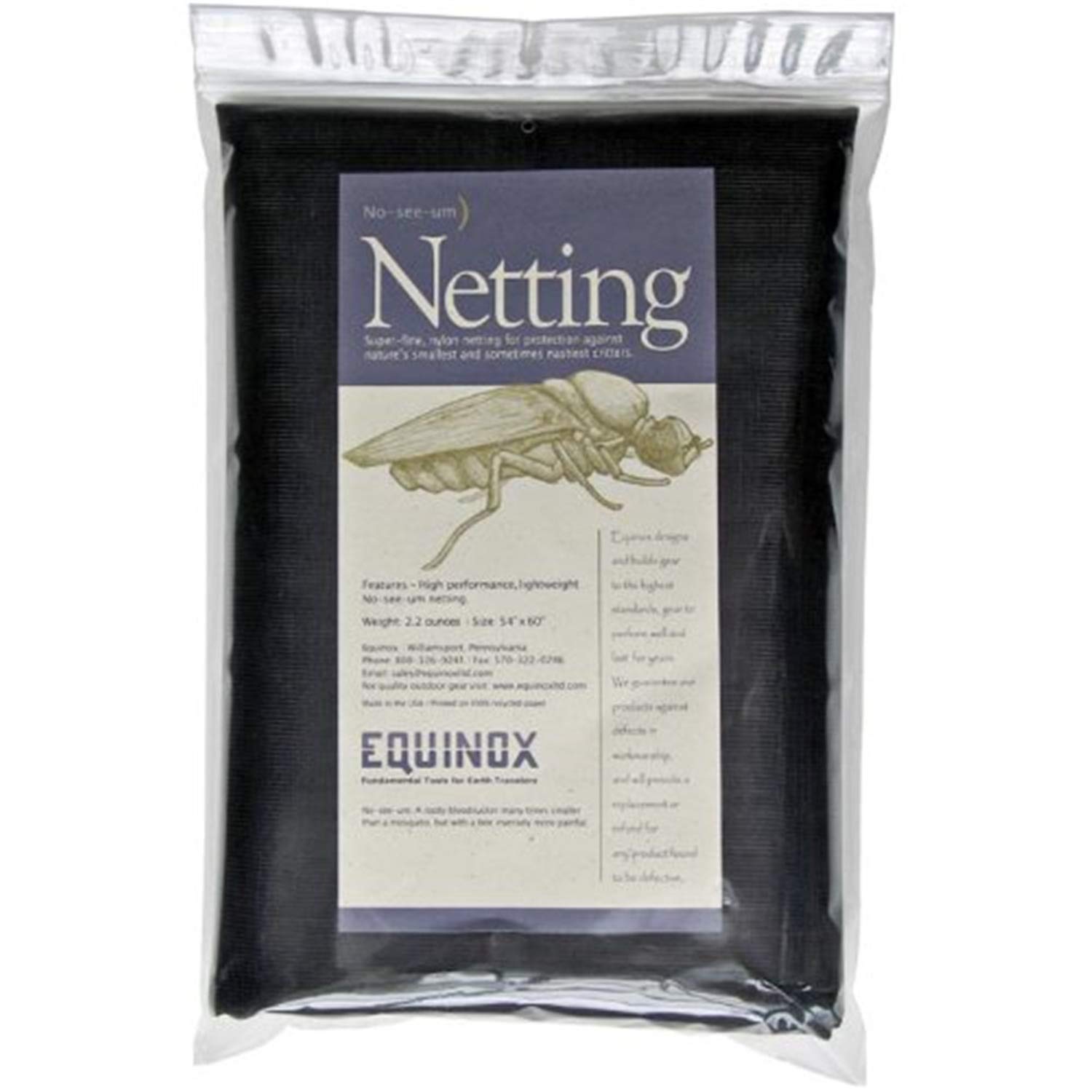 Equinox No-See-Um Mosquito Netting