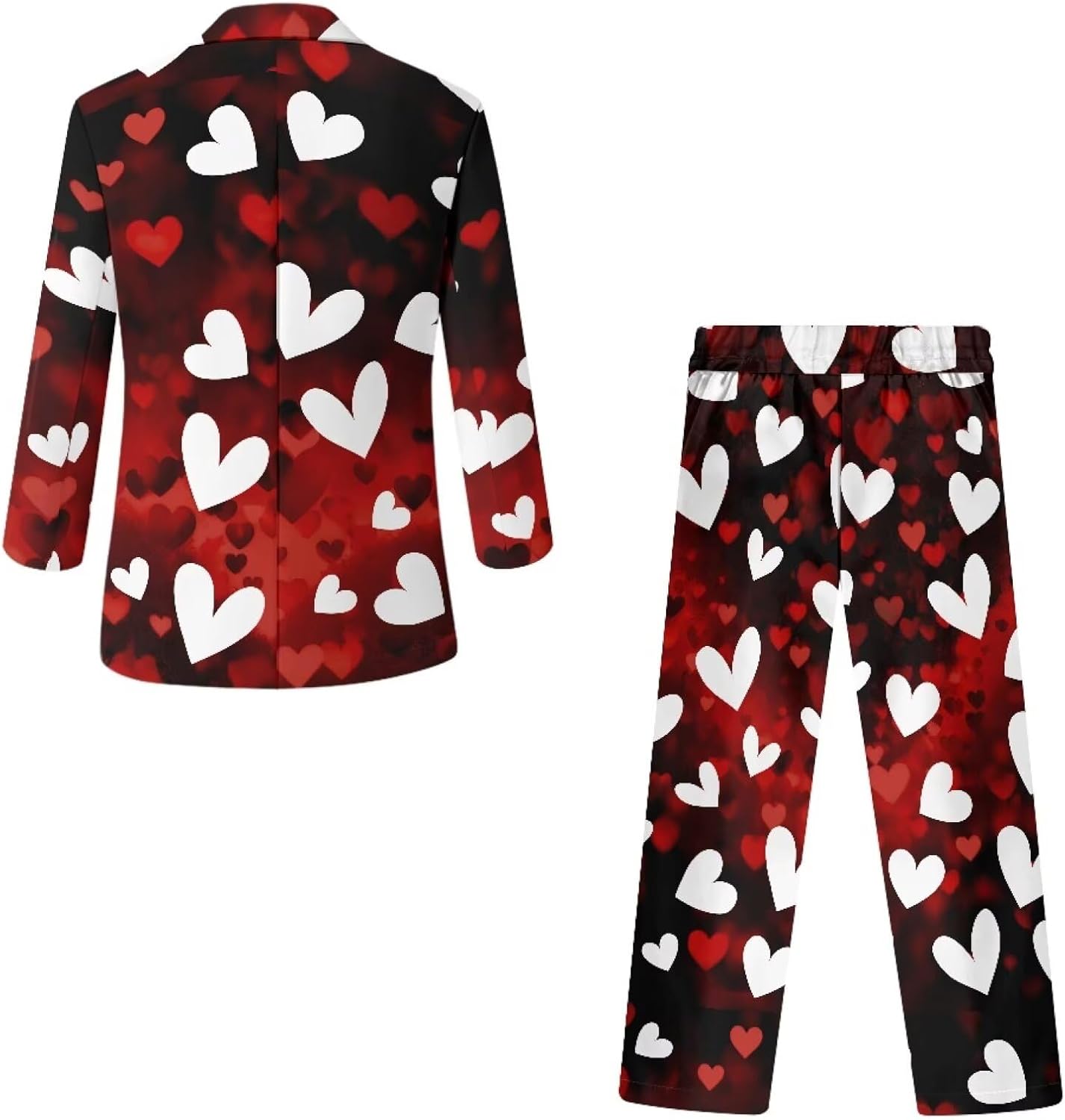 2Pcs Suit Set for Boys Kids Tuxedo Suits for Boys 6-12 Years