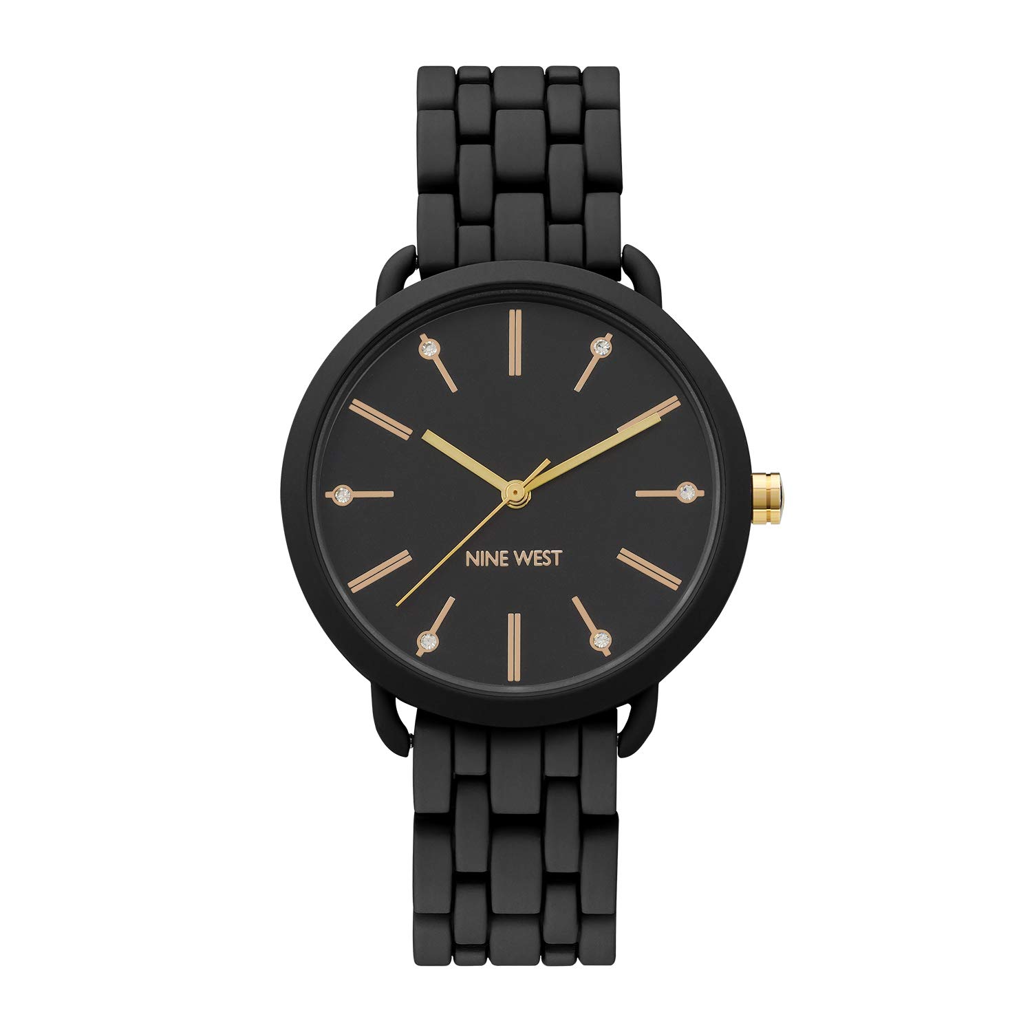 Nine West Analog Black Dial Womens Watch-NW-2242BKBK (B07Q1H2ZDL) Amazon Price History, Amazon Price Tracker