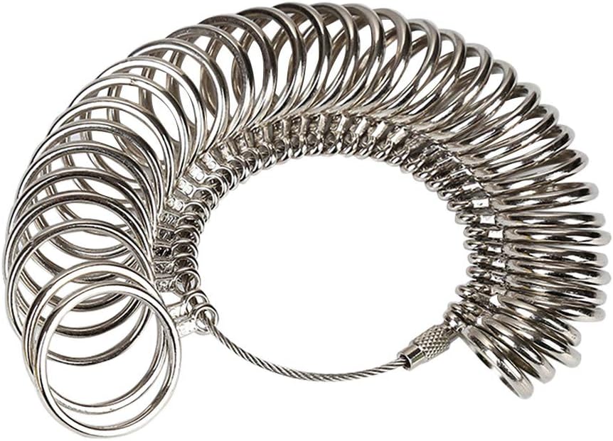 Jewelry Ring Sizers Gauge Tool Ring Stainless Ring On