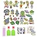TDCQ 28pcs Pegatinas de Pintura de Diamantes 5d,Diy 5d Diamond Painting para Niños,Diamante Stickers,Rompecabezas de Diamantes,Pegatinas de Pintura de Diamantes (Extraterrestre)