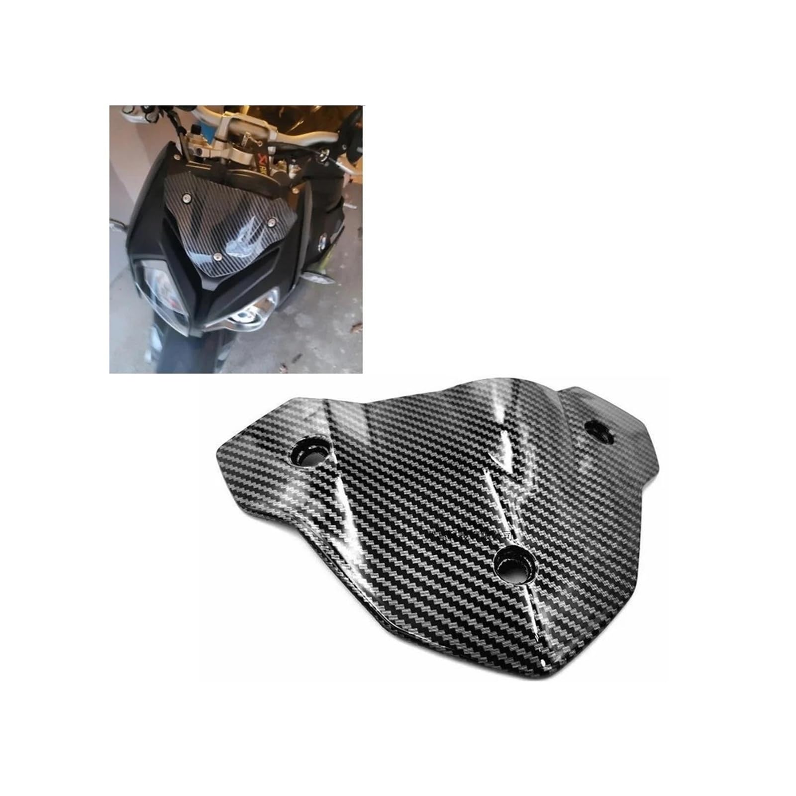 Pasuje Do BMW S1000R S1000 R 2014-2021 Deflektory Wiatru Motocyklowe Szyby Przednie Osłona przeciwsłoneczna Deflektor