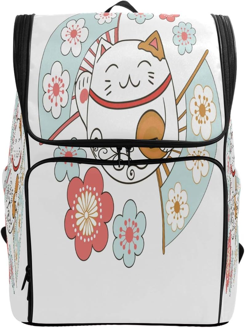 Kaariok Japanese Lucky Cat Flower Cute Backpack Nigeria Ubuy
