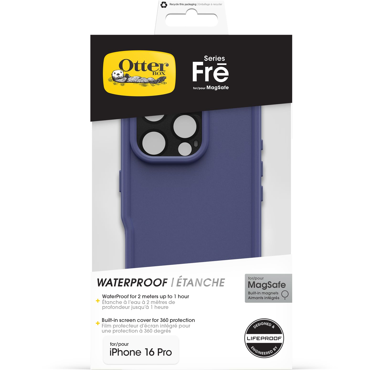 Amazon.co.jp: 【OtterBox】iPhone 16 Pro用 360度全面保護 防水