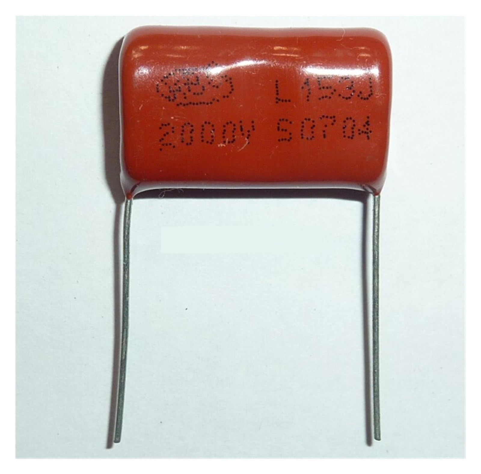AARTERZZA 20pcs CBB Capacitor 153 2000V 153J 2KV 0.015uF 15nF P24 CBB81 Metallized Polypropylene Film Capacitor
