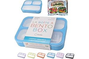 Blue Divided Kinsho Bento Box