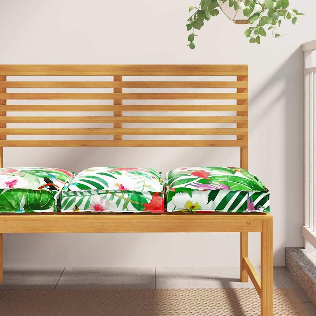 Galette de chaise de jardin florale lot de 2 en tissu Oxford