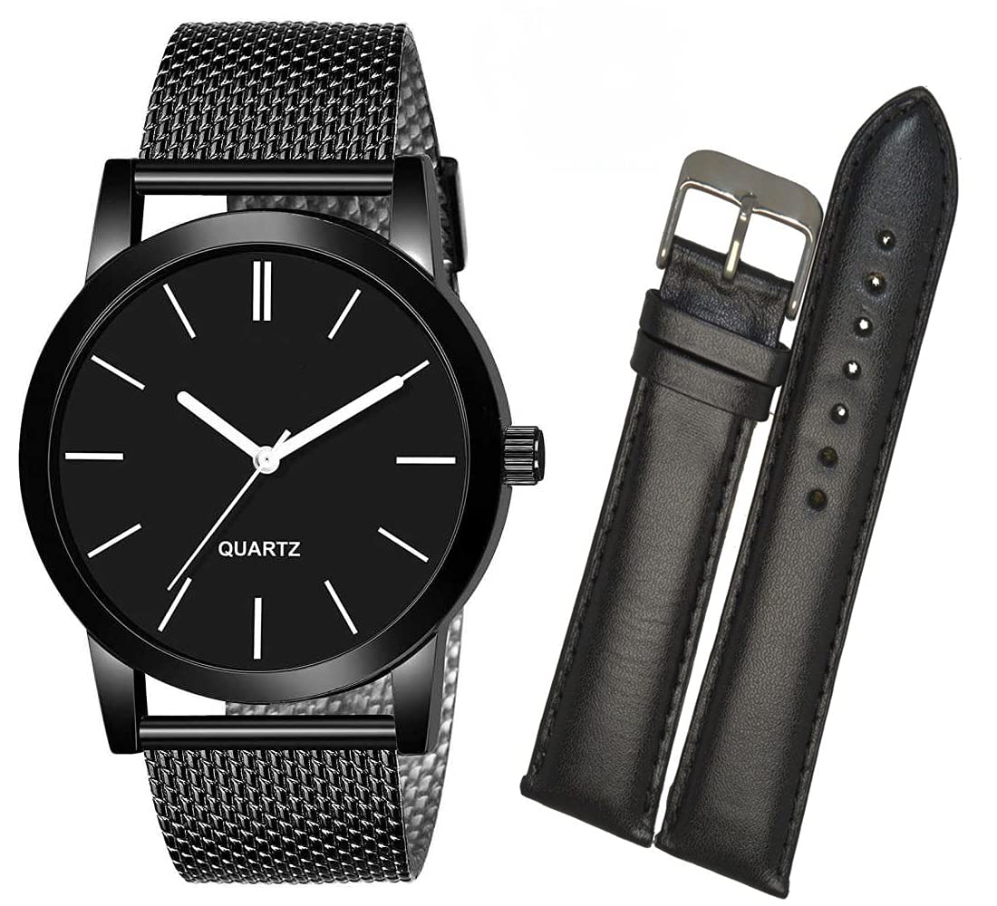 Maa Creation Black Nm5 Stylish & Get Black Leathe Belt Free for Men & Boy (B09DGD9BFC) Amazon Price History, Amazon Price Tracker