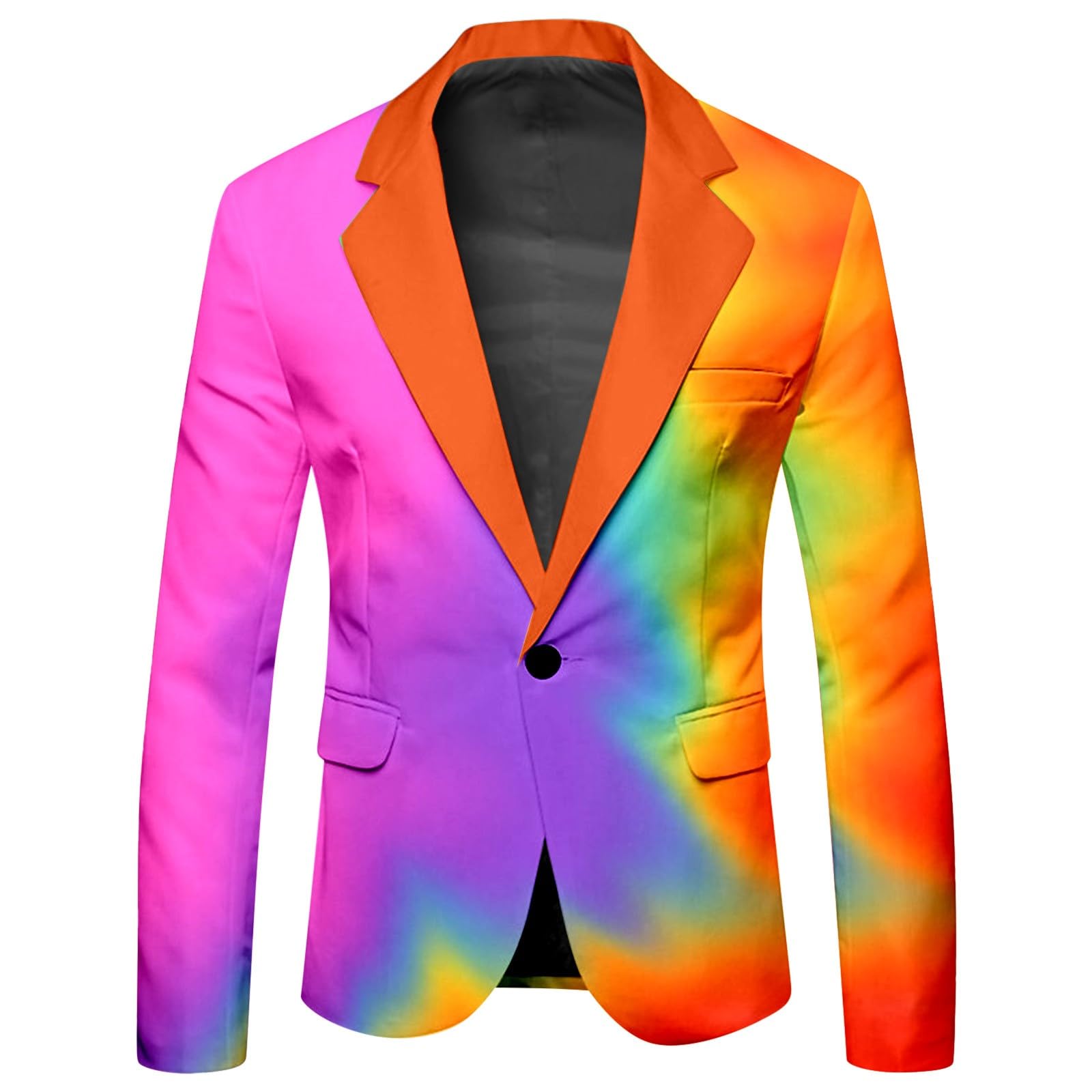 Blazer de costume original multicolore pour rompre avec la monotonie - 5