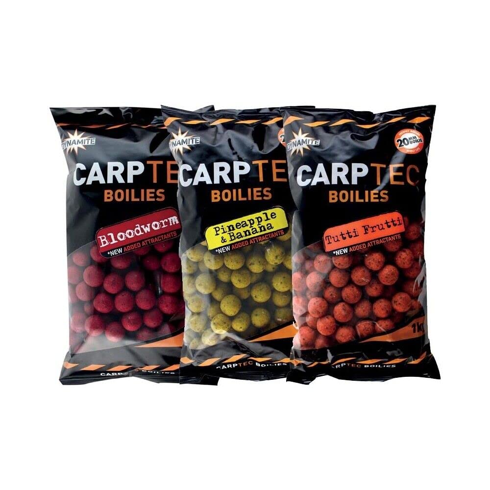 Dynamite Carp Tec Scopex & Vanilla Boilies 15mm 1kg