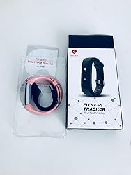 Huyeta Fitness Armband mit herzfrequenz Fitness tracker mit Pulsmesser ...