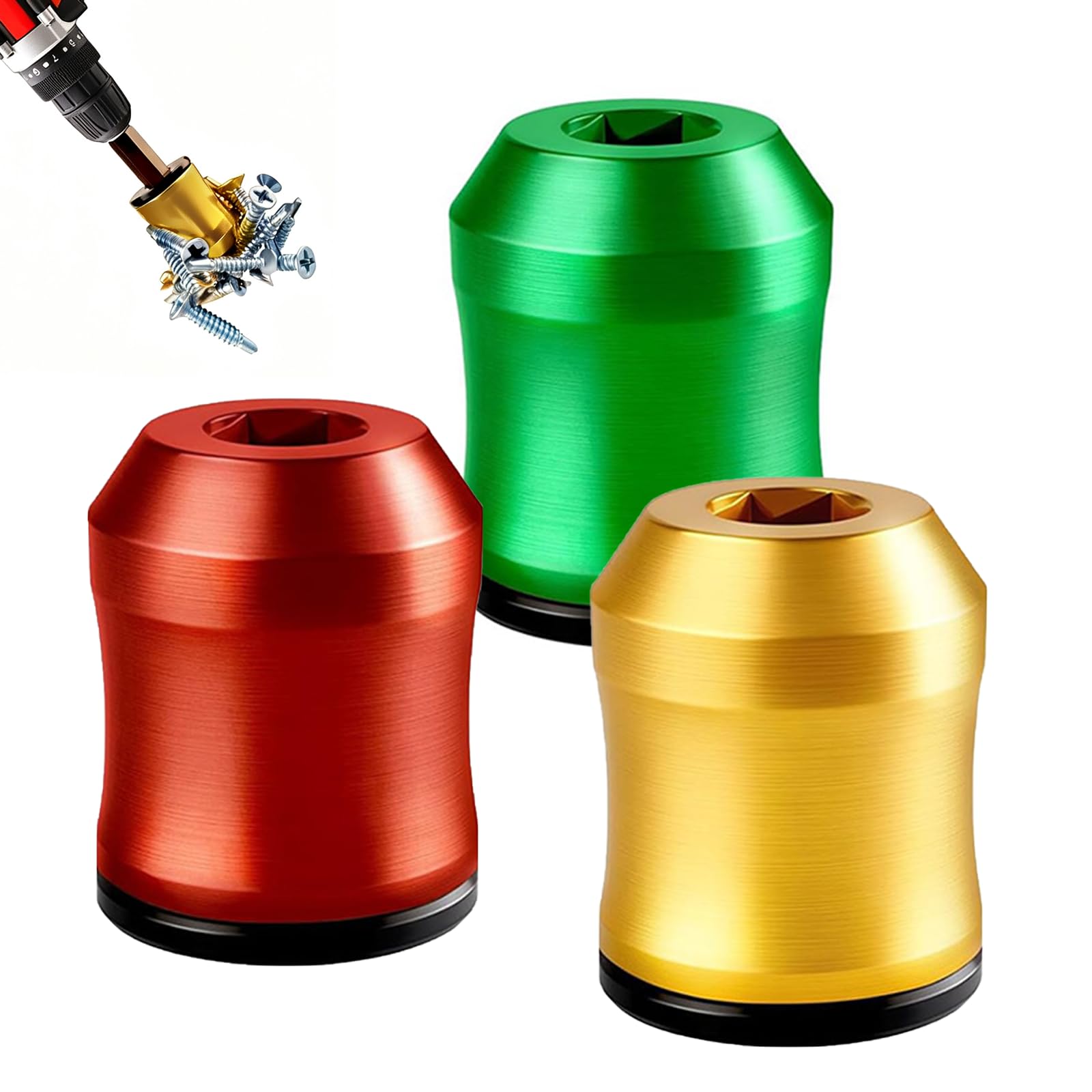Magnetic Screw Holders - Keep Bits Secure! -1