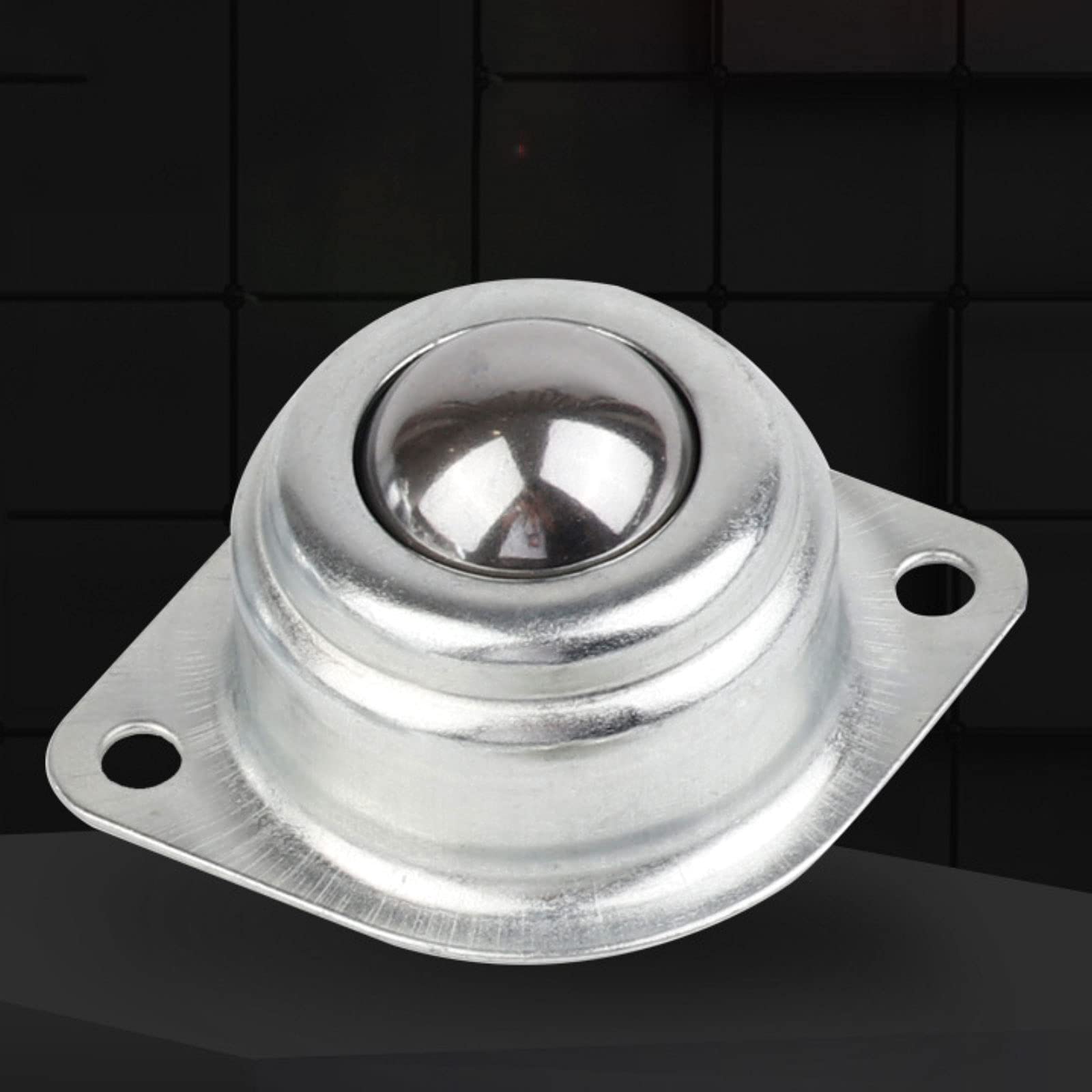 8 Pezzi Ruote A Sfera Per Trasferimento - Unitá Con Cuscinetti, Carico 10-15kg Cadauna, Argento - Foto 3