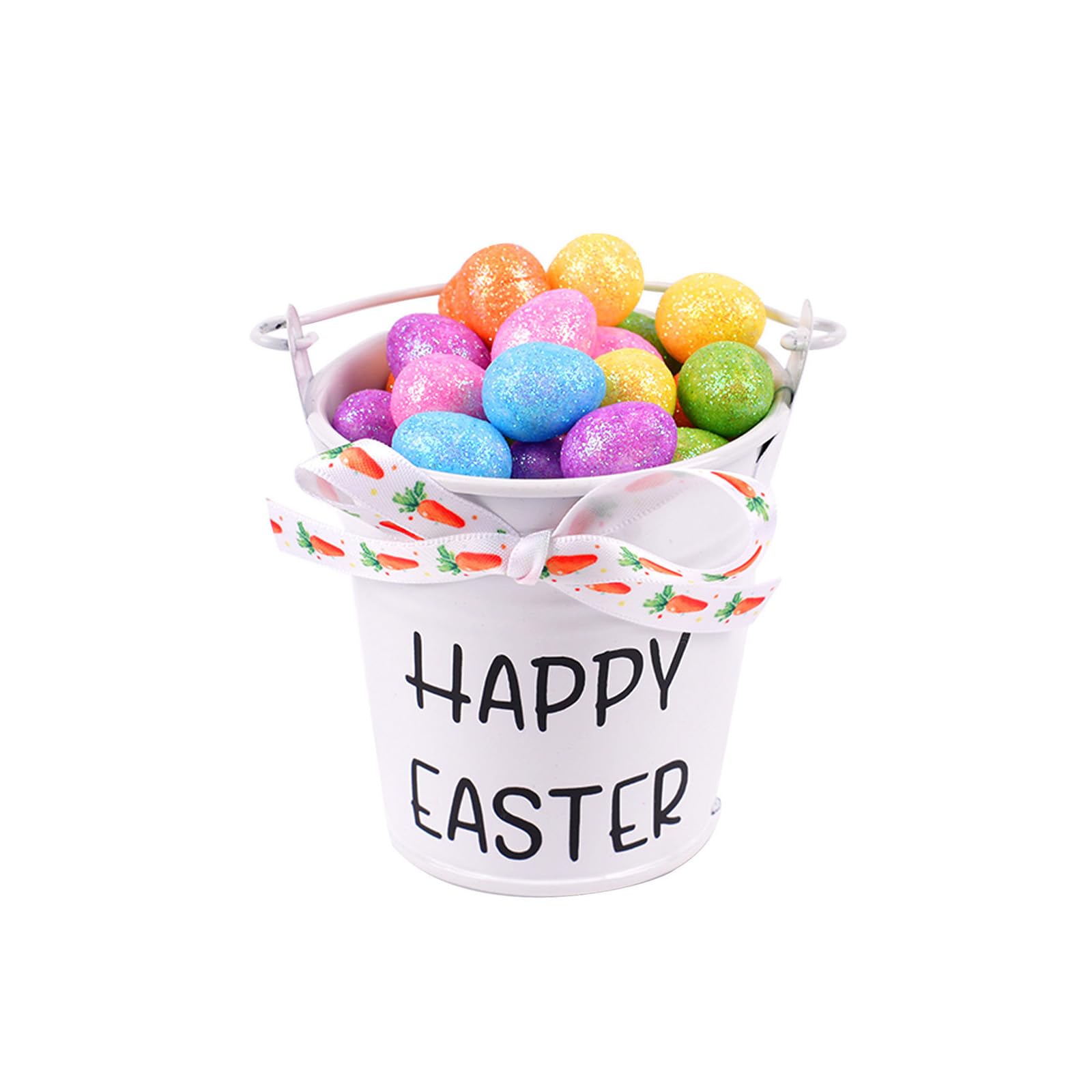 hogtnd 1 Piece Easter Eggs Carrot Decoration Set European Style for Modern Idyllic Home Festival Parties Ornament Festival Easter Eggs and Carrots Decoration Set