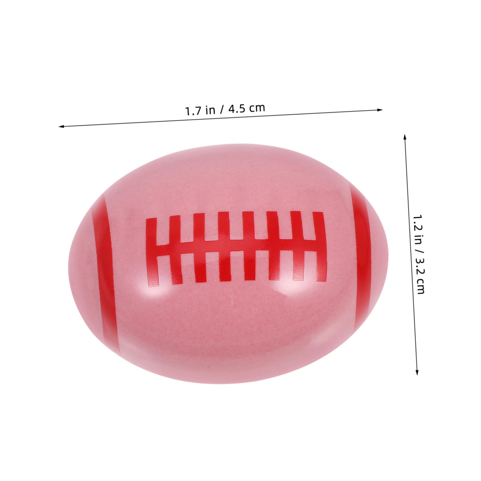 SOESFOUFU 2pcs Rugby Ball Ceramic Knobs Cartoon Design Drawer Pulls for Kids Rooms Easy Install Cabinet Door Handles