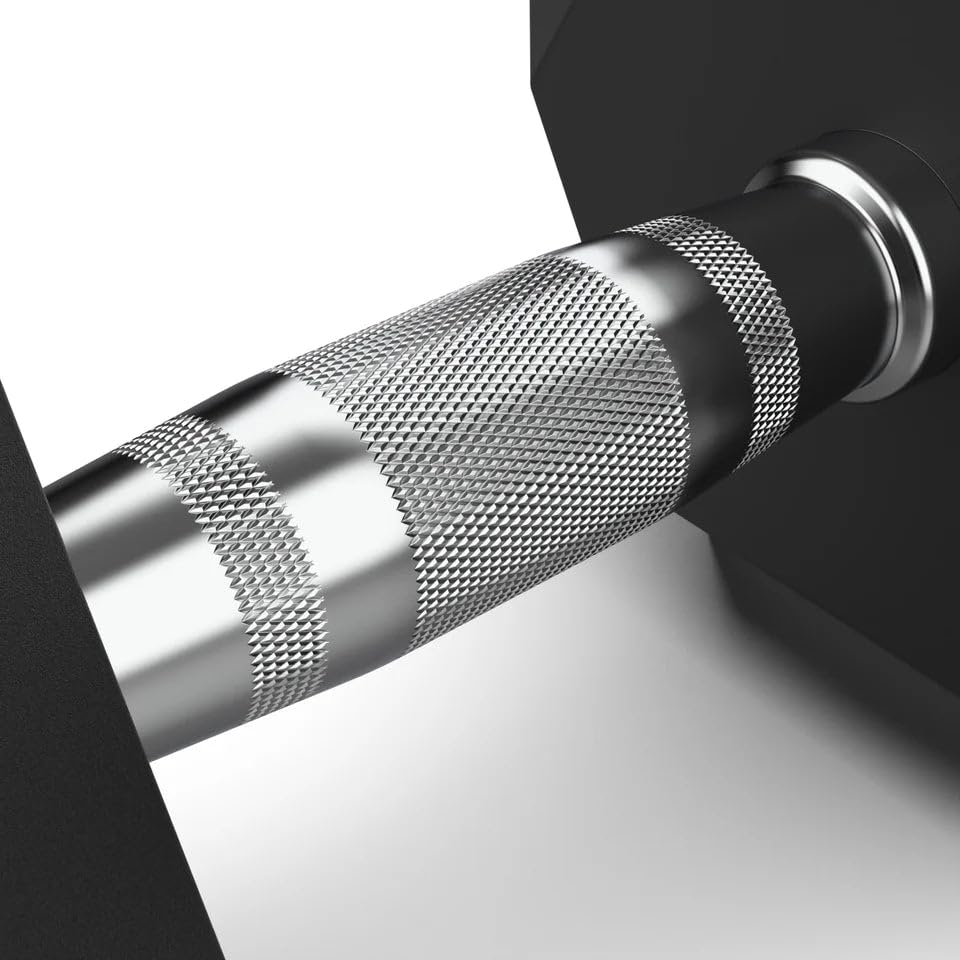 Hex Rubber Dumbbells 12.5kg (set) – Bild 4