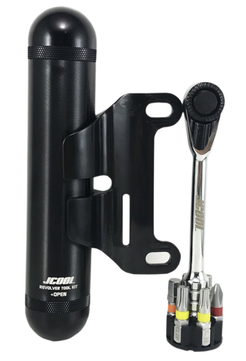 Jcool JC2327 Torque Wrench Bike Bicycle Tool Kit Combine with Water Bootle cage(4mm/5mm/6mm/T25/30/PH2)