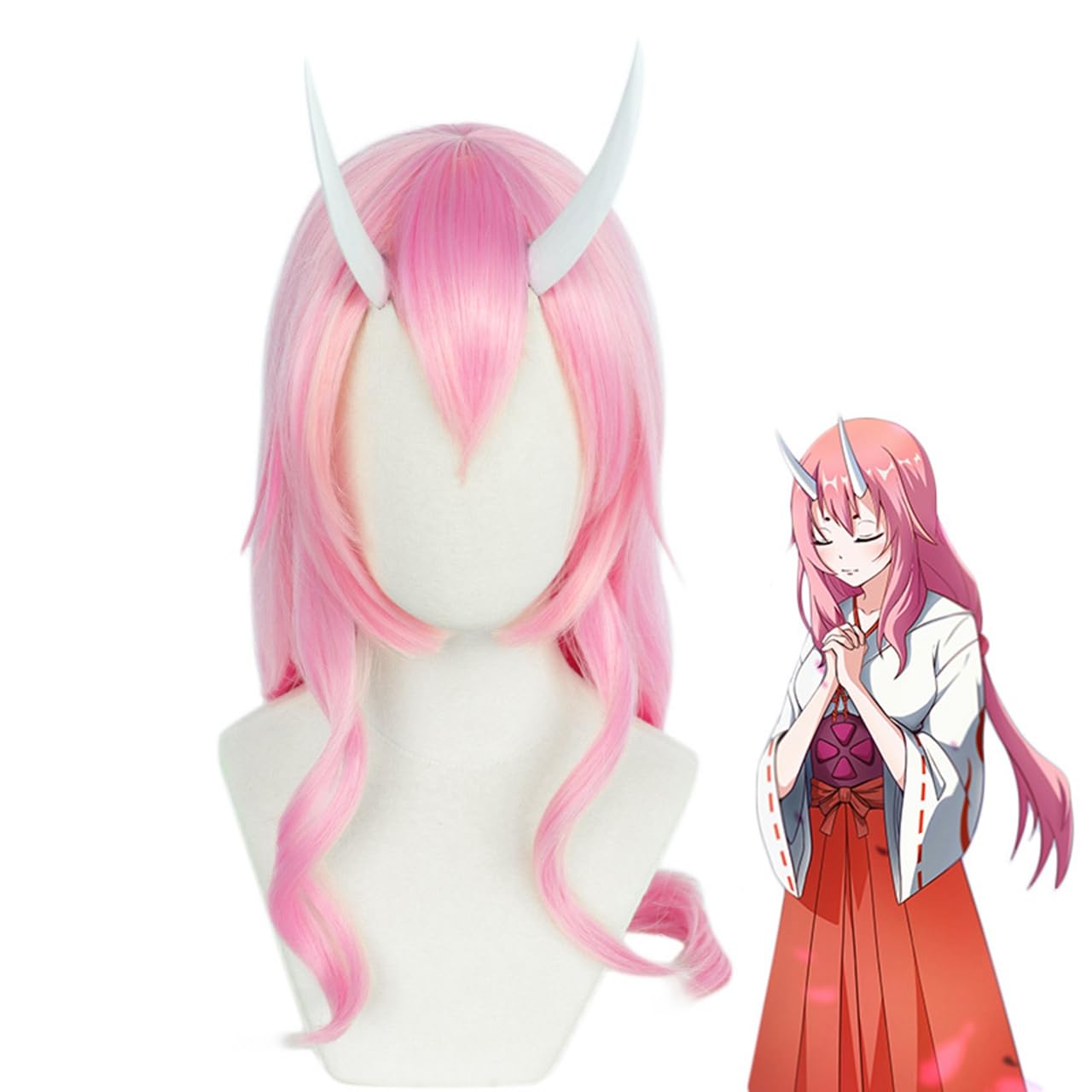 Amazon.co.jp: 転生したらスライムだった件 シュナ コスプレ衣装 髪