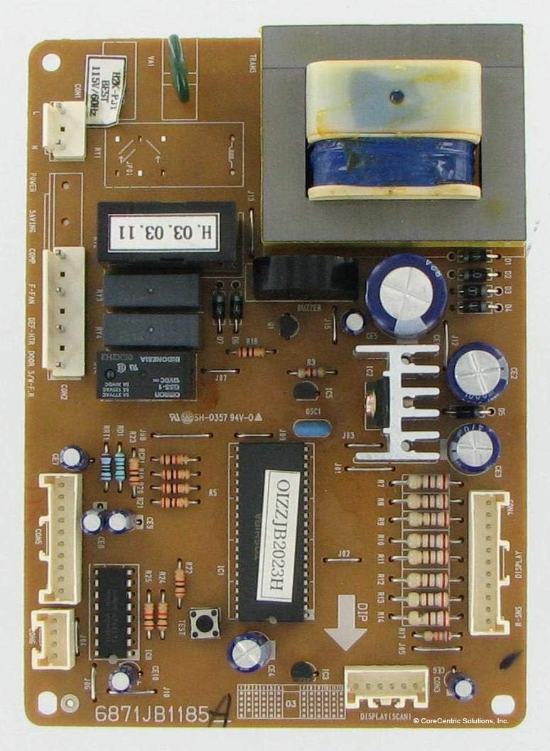 CoreCentric Remanufactured Refrigerator Control Board Replacement for LG 6871JB1185A