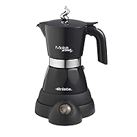 Ariete 1358 Moka Aroma - Moka elettrica 2/4 tazze - Autospegnimento