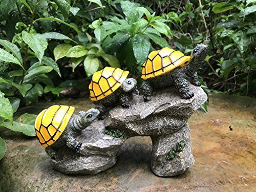 Solar-Powered-Turtles-on-Log-Outdoor-Accent-Lighting-LED-Garden-Light-Decor Solar Powered Turtles on Log Outdoor Accent Lighting LED Garden Light Decor