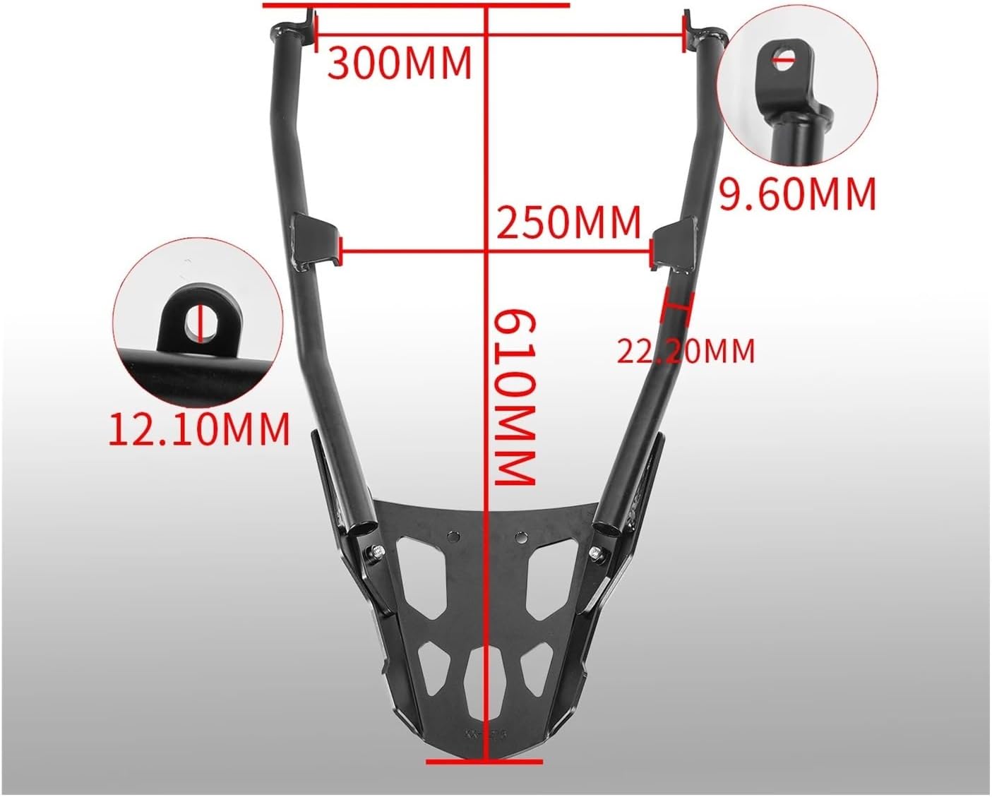 バイク用荷物ラック トランクラック ヤマハ MT09 MT 09 SP 2021-2023 オートバイリア荷物貨物ラックキャリアマウ