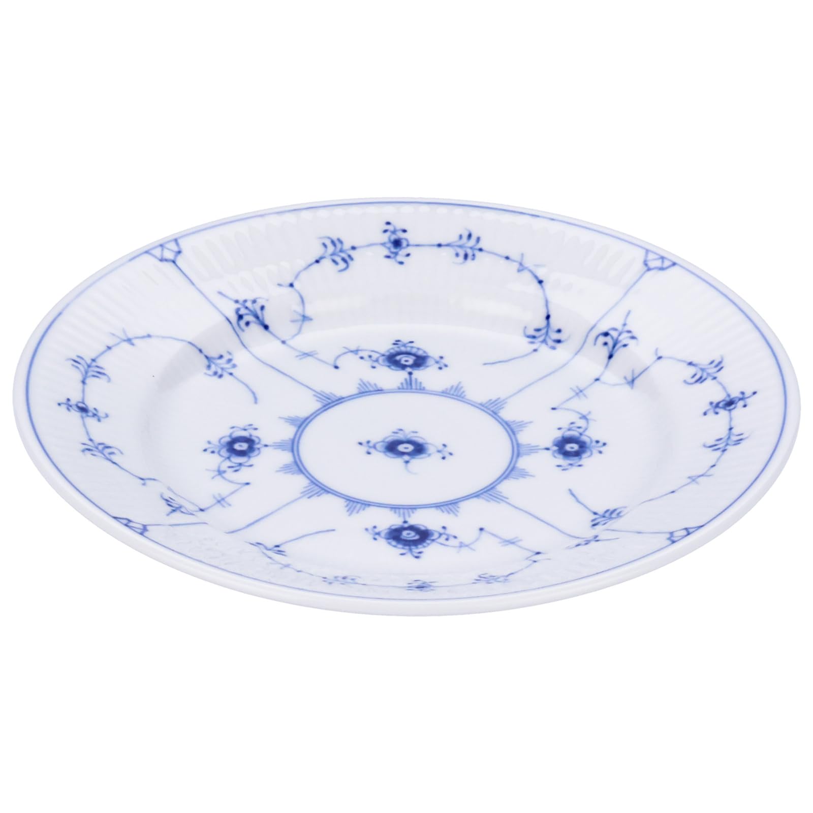 ロイヤルコペンハーゲン　ブルーフルーテッドプレインプレート 17cm 3枚 ブルーフルーテッド プレイン プレート 17cm|ロイヤル