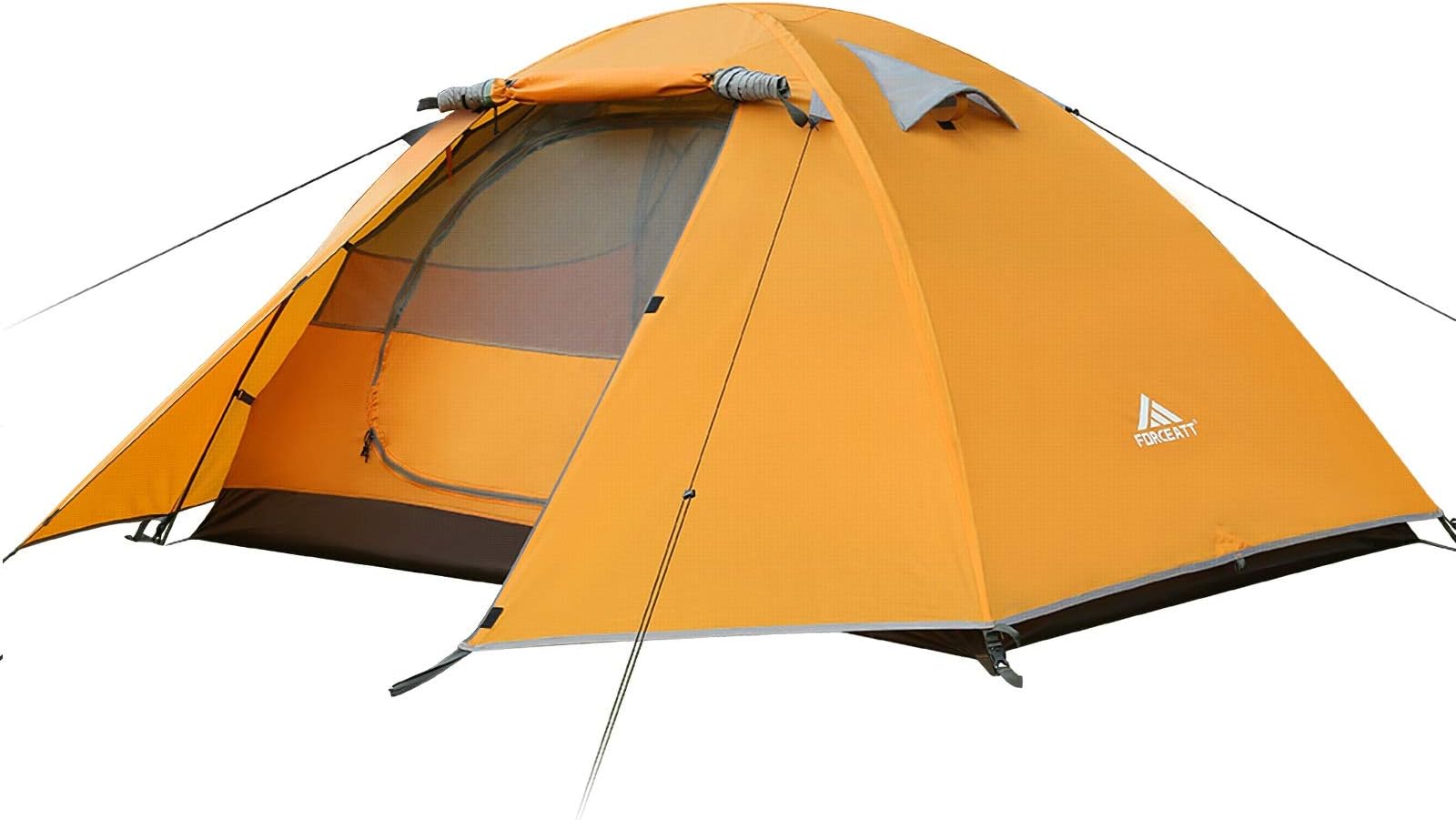 ForceattCamping Tent 2/3/4 Person, Professional Waterproof & Windproof Lightweight Backpacking Tent Suitable for Outdoor,Hiking,Glamping, Mountaineering and Travel