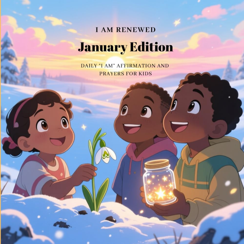Daily "I AM" Affirmation and Prayers for Kids (January Edition)