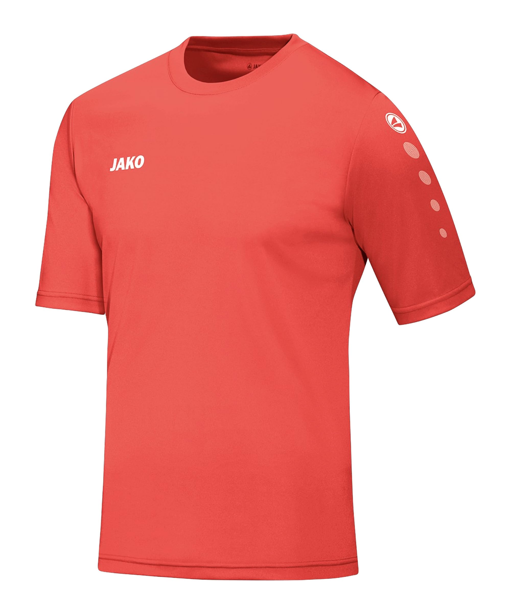 JAKO Unisex Team Jersey Short Sleeve Coral 3XL