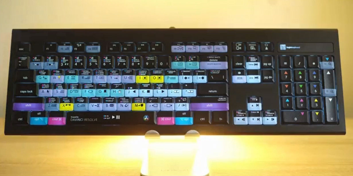 キーボード Logickeyboard Pro Tools ASTRA2 Mac Shortcut keyboard Backlit - Avid Pro Tools - Windows