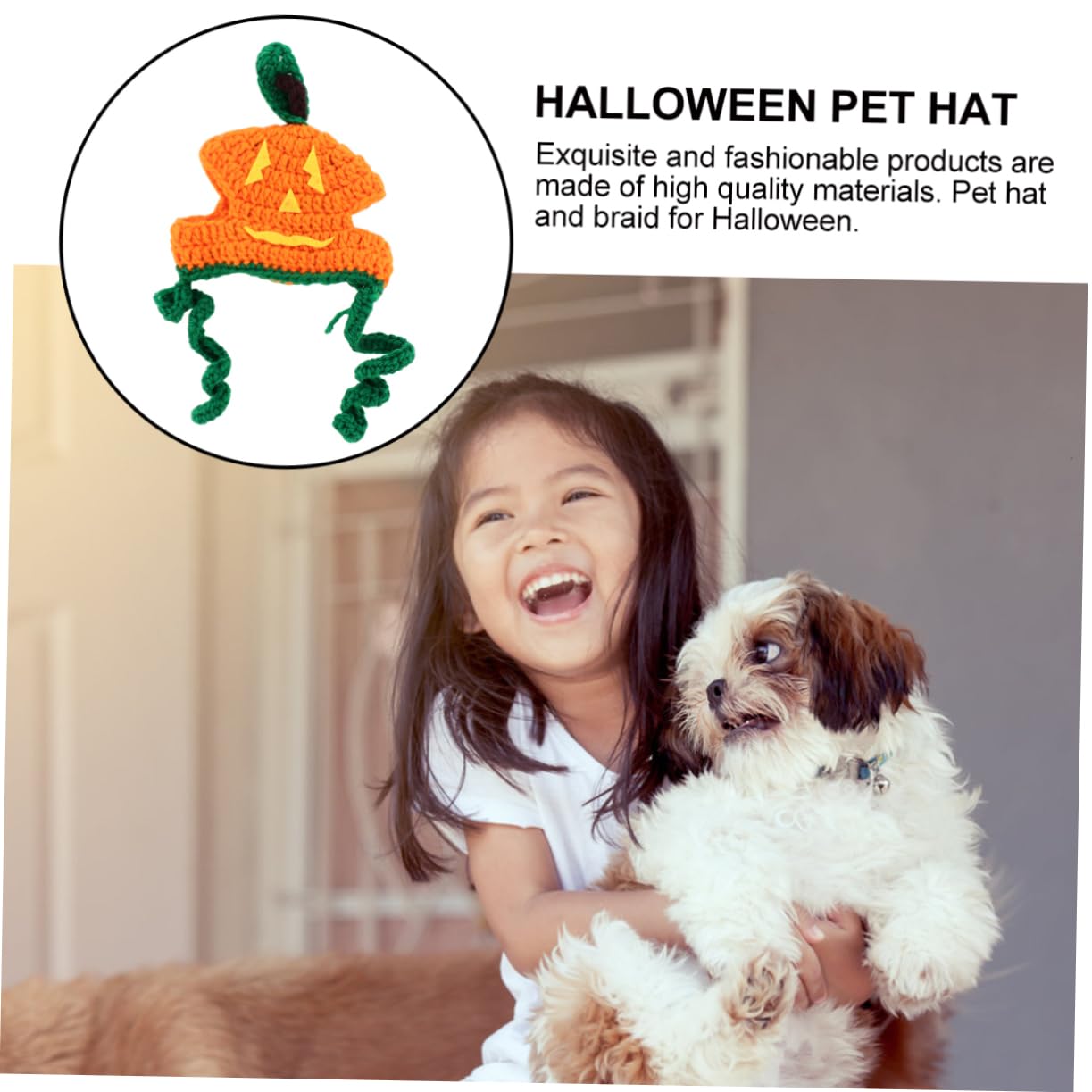 Sosoport 3 Pezzi Cappello Per Animali Domestici Di Halloween Cappello Esclusivo Per Animali Domestici Di Zucca Fatto A Mano Per Gatti