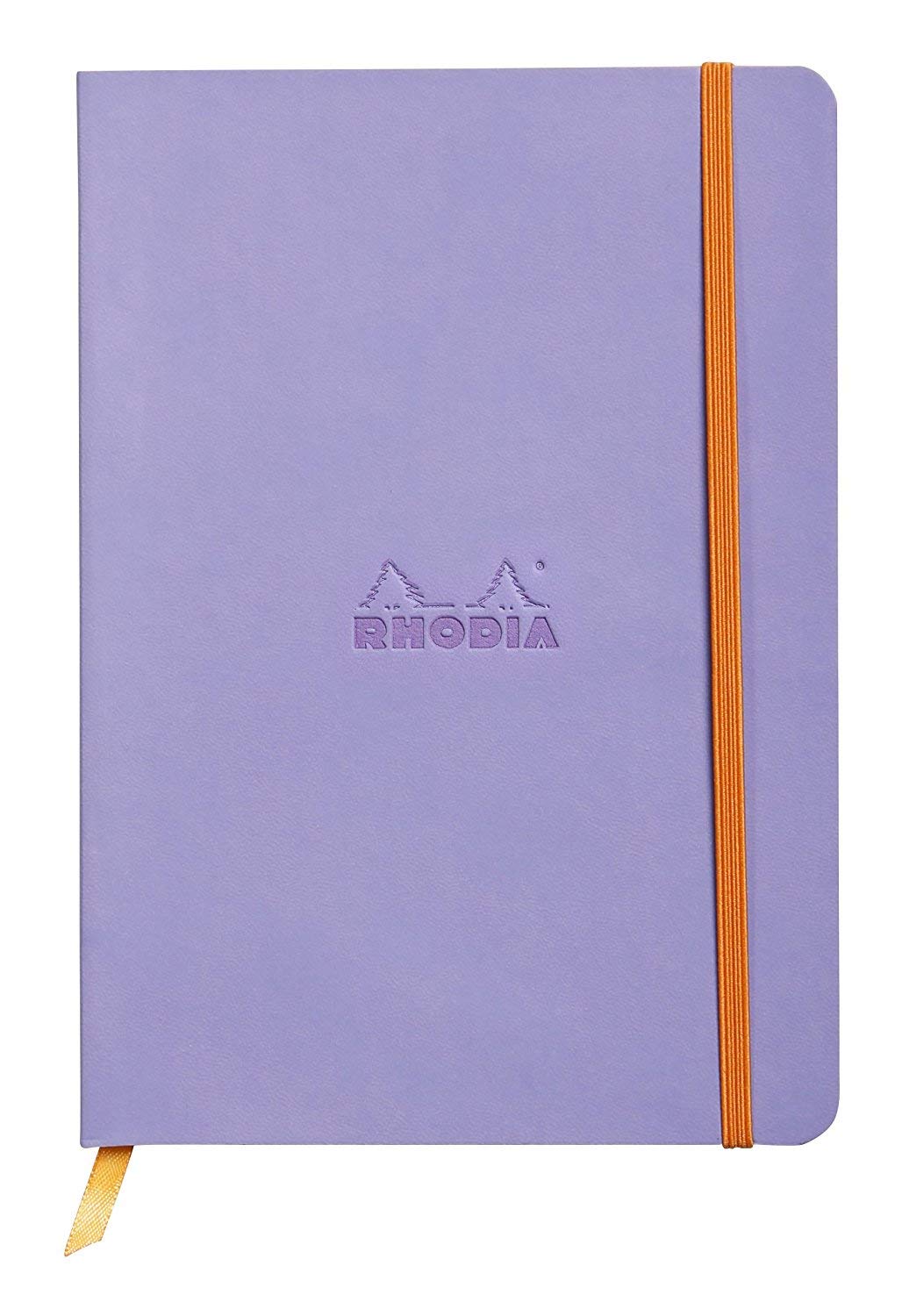 Rhodia Rhodiarama Webnotebook - Lined 96 sheets - 5 1/2 x 8 1/4 - Iris Cover (118749C)