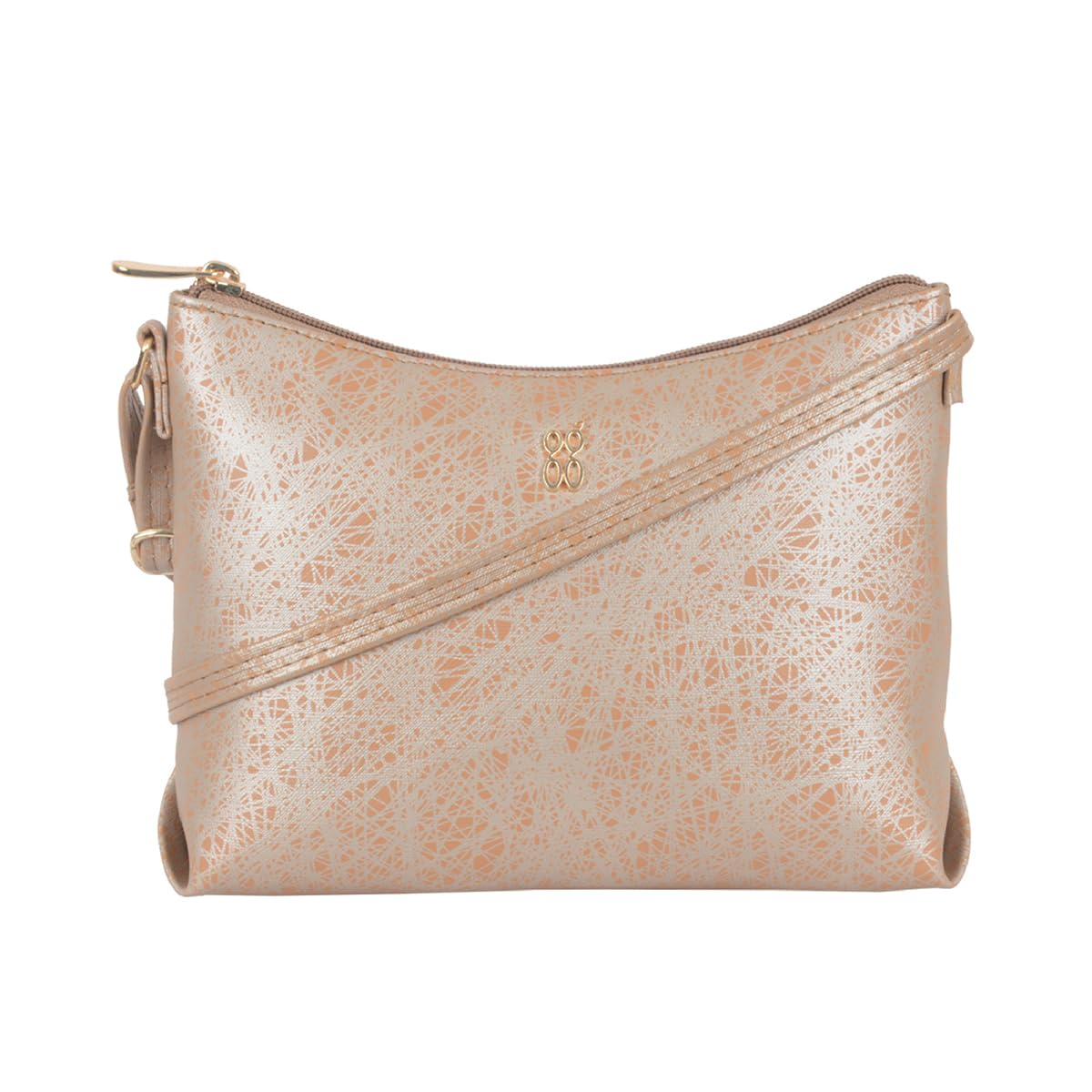 Baggit Women Gold Hobo Sling Bag Xxs Size | Ladies Stylish Casual Cross Body Purse Handbag (B0CWDKXZ52) Amazon Price History, Amazon Price Tracker