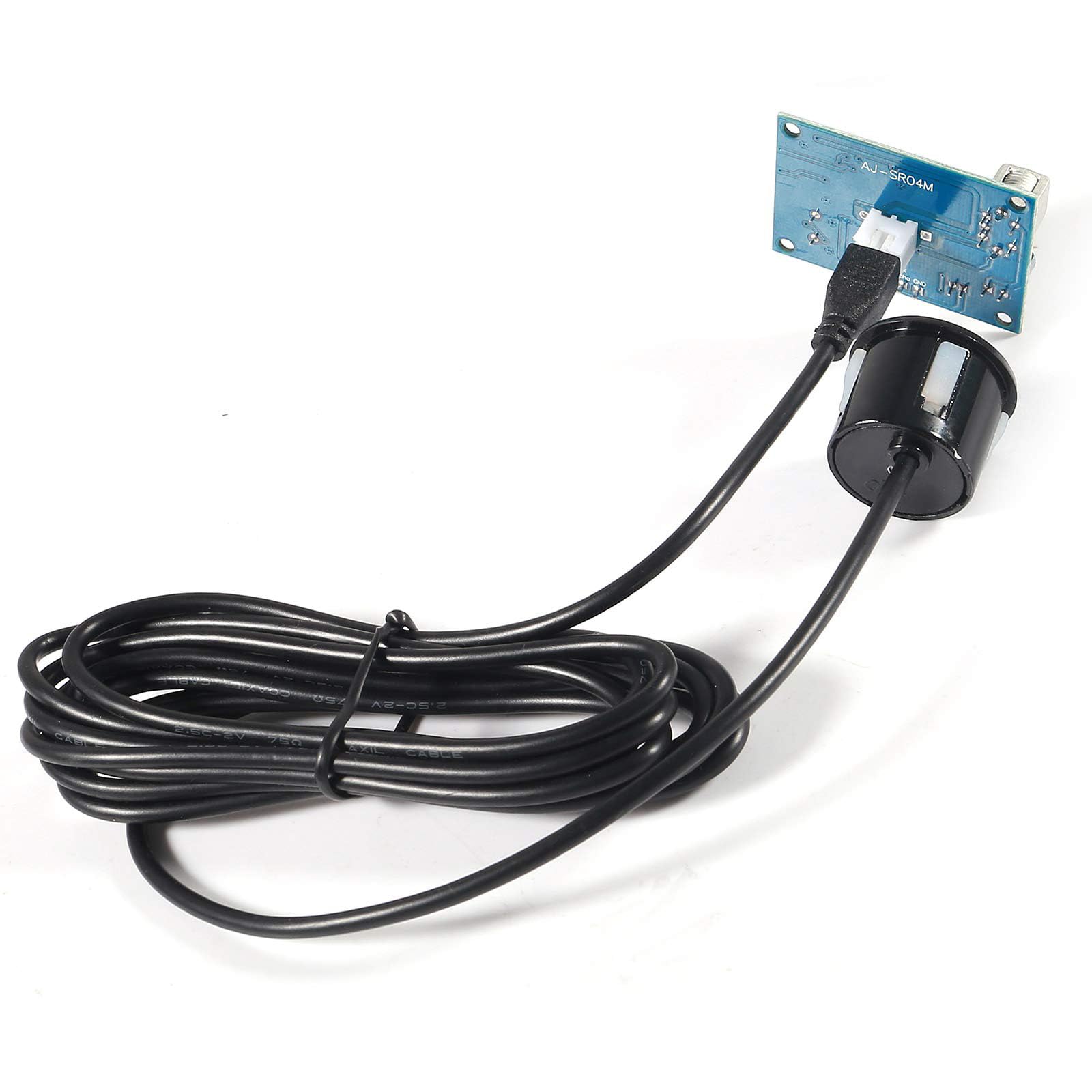 Capteur JSN-SR04T 5V Lot De 2 Capteurs Ultrasons JSN-SR04T 5V Étanches - Module Mesure Distance 25cm-4m, Angle 70° Capteur étanche JSN-SR04T